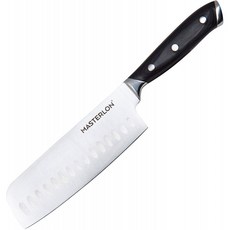 MASTERLON MP-114 트리플 리벳 컬렉션 도마 나이프 스테인레스 스틸 블레이드 6.5 " 검은 색
