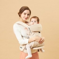 베베핏 [NEW-Bebefit] 아기띠 시그니처7 올인원 힙시트, 라이트그레이