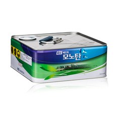 KCC 모노탄 옥상방수 우레탄 페인트 중도 상도 4L, 모노탄상도녹색3.6L, 1개