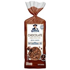 [미국직배송]퀘이커 라이스 케이크 홀 그레인 초콜렛 205g Quaker Rice Cakes Whole Grain Chocolate