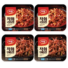 하림 직화국물무뼈닭발 200g+직화무뼈닭발 180g 각2팩, 총4개, 없음