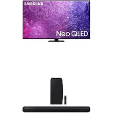 SAMSUNG 65인치 클래스 네오 QLED 4K QN90C 시리즈 퀀텀 HDR 돌비 애트모스 오브젝트 트래킹 사운드 안티 글레어 게이밍 허브 Q심포니 알렉사 내장 스마트 TV