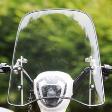 전기 자전거 윈드스크린 앞유리 바람막이 실드 스쿠터, 02.S (3mm)