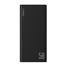 모루이 T50PD / 50000mAh 고속충전 대용량 보조배터리, 블랙