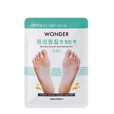 토니모리 원더 원샷원킬 풋 필링팩, 1개