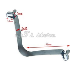  231377 더블 할로우 스프링 버튼 클립 카약 패들 스냅 용수철 텐트 폴 4mm 5mm 6mm 8mm 9mm 100 개 