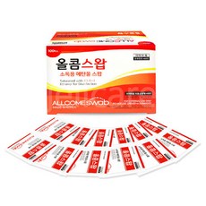 올콤스왑 100매입x5개알콜솜, 상세페이지 참조
