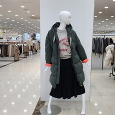 지컷 지컷 사운드 레터링 롱 구스다운 점퍼7219417017 30