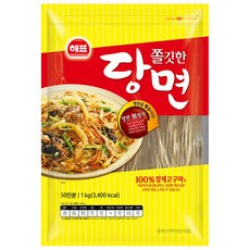 해표 쫄깃한 당면, 1kg, 3개