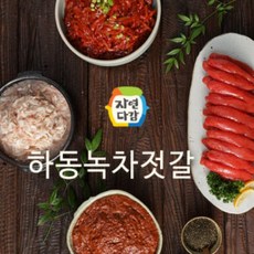 [송화용] 녹차양념젓갈 4종 세트 (각 120g), 12개, 120g