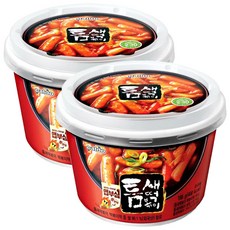 팔도 맵부심 틈새떡볶이 컵 166g 즉석떡볶이, 2개