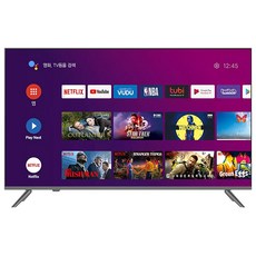 TNM 구글안드로이드 65인치 UHD LED 스마트 TV TNM-6500S 넷플릭스 유튜브 구글스토어 방문설치, 벽걸이(브라켓포함)방문설치