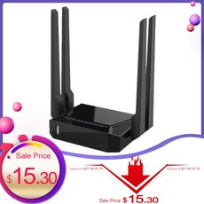 원래 WE3826 무선 와이파이 라우터 2.4G USB2.0 와이파이 모뎀 라우터 MTK7620N 4 Anttenas 지원 영어/옴니 II 펌웨어|무선 라우터|, 1개, 러시아, with original box