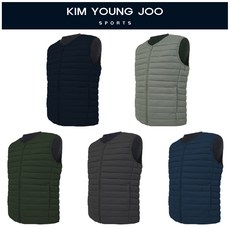 김영주스포츠 남성 초경량 웰론 패딩 조끼 베스트