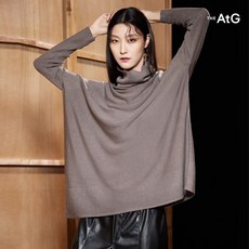 [최초가79 900원]더엣지 FW 터틀넥 판초 니트 4종