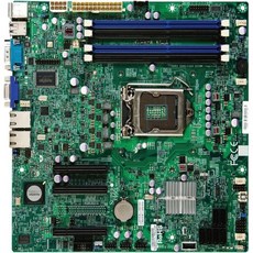 SUPERMICRO MBD-X9SCL-O LGA 1155 인텔 C202 마이크로 ATX 제온 E3 서버 메인보드