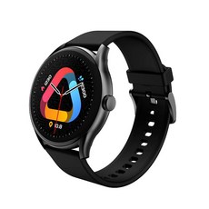 QCY 스마트워치 GT PRO 통화 가능 AOD, 블랙, 1개, 블랙, 52mm, 블루투스