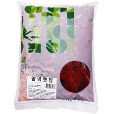 선우푸드 선우 정말 맛있는 식반찬 양념 깻잎 4Kg 4개한영 반찬단지 그린이푸드 케이와이 이강산닷컴, 4개