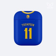 하랑 NBA 골든 스테이트 워리어스 클레이 탐슨 백넘버 에어팟 케이스