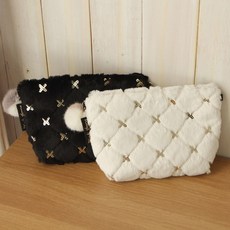 방울 밍크 퍼 스팽글 멀티 파우치(Small) 겨울파우치 퍼파우치 : G3改善2L532D8DP11 RSS3+23SCV*K1W1D