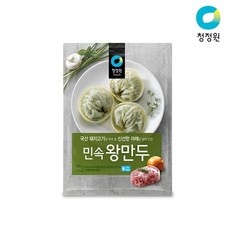 베스트식품 청정원 민속 왕만두 770g x10개, 10개