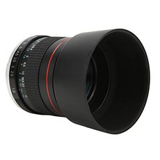 캐논 eos 5d4 카메라용 85mm f1.8 대형 조리개 전체 수동 초점 카메라 렌즈 중간 망원경 28.3° 시야각 eos 5d4 6d - canon5dmark4