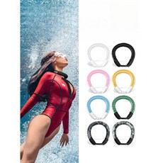 프리다이빙 넥 하중 스킨스쿠버 넥웨이트 장비 액세서리, 핑크 1kg (주문시 사이즈 기재)