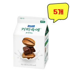 (무료배송) 매일유업 커피속에 모카치노 300ml x 5개