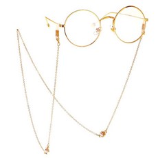  아이업 진주 안경줄 패션 체인 안경목걸이 