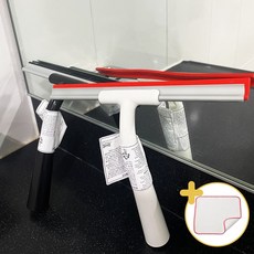 행주증정 이케아 릴나겐 유리닦이 물기 물때 제거 화장실 욕실 청소 밀대 스퀴즈, 2개