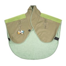 앵무새보호자용 부리발톱 옷뜯김방지 넥카라 어깨패드 앵무새 어깨보호대, 1개