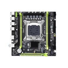 게이밍 마더보드 5.1 채널 4x SATA2.0 M.2 NVMe 12x USB2.0 LGA 2011, 190mmx190mm, 검은색, PCB 재질