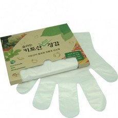3배 두꺼운 키토산이 함유된 항균장갑 한번쓰면 중독 손에 달라붙지 않아요, 10개