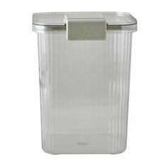 HANSSEM 透明米桶 10kg+量杯, 1個, 透明