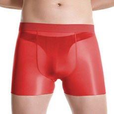 남자속옷 팬티 드로즈 통기성 트렁크 남자언더웨어오일 샤이니 시스루 남성 속옷 글로시 쇼츠 신축성 있