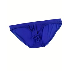 남성용 솔리드 컬러 팬티 스포츠 스타일 섹시한 낮은 허리 소프트 울트라 얇은 삼각형 속옷