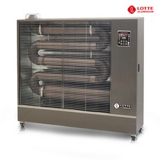 롯데 원적외선 튜브히터 LCM-T21000 51평 등유 리모컨 돈풍기 석유 이동식 곱창난로 산업용 공업용 공장, 단품