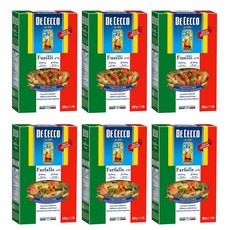 데 체코 삼색 푸실리 500g x 3 & 파팔레 500g x 3, 3개