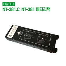 나눔테크 자동 제세동기 NT-381 배터리 AED 심장충격기 소모품, 1개