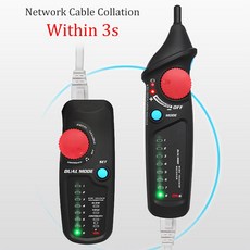 MAXRIENY FWT82 전문 디지털 아날로그 네트워크 케이블 추적기 RJ45 RJ11 이더넷 LAN 분석기 감지기 라인, 1개