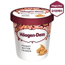 하겐다즈 아이스크림 파인트 피넛버터크런치, 473ml