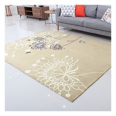 [갤러리데코] 극세사카페트 해피트리 특대형사이즈 카페트 200x250cm 러그 거실카페트, 전체색:에리얼 그레이 200x250