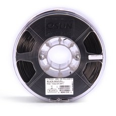 eSUN ABS + 1.75mm 직경 3D 프린터 소모품 1kg (2.2 파운드) 무게, Black