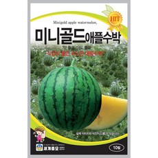 미니골드 애플수박 씨앗 apple watermelon seeds 10알