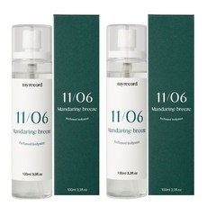 마이레코드 퍼퓸 헤어 바디 미스트 만다린브리즈, 100ml, 2개 - 퍼퓸드말리