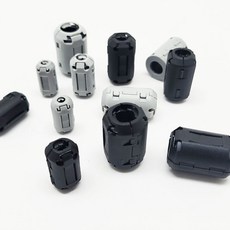 페라이트 코어 블랙 그레이 3.5mm~15mm 노이즈 필터 고주파 차단, 그레이 3.5mm - AP