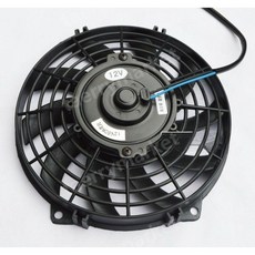 자동차에어컨팬 차량용송풍구 9 인치 80w Lonking 에어컨 전자 팬 초박형 12v24V 해양 배기 수정 자동차 냉각 콘덴서 팬, 24V80W부는