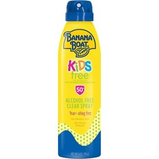 Banana Boat 스포츠 선스크린 스프레이 SPF50 선스크린 스프레이 선블록 스프레이 170g, 4개