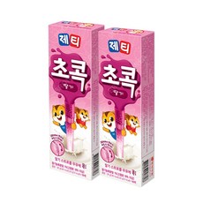 동서 제티 초콕 딸기맛 10T X 2개(20T) 우유 콕 바나나 쿠키앤초코 초코빨대, 단일, 36g, 2개, 10개