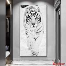 호랑이실십자수